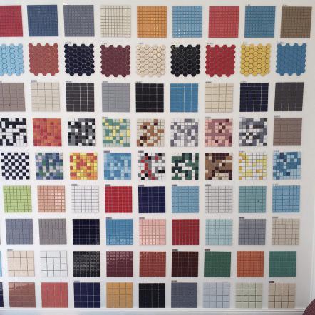 انواع طرحهای کاشی استخری جکوزی