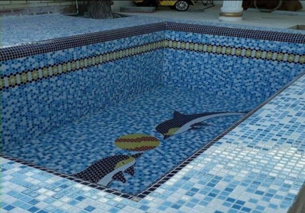 باکیفیت ترین انواع کاشی استخری جکوزی