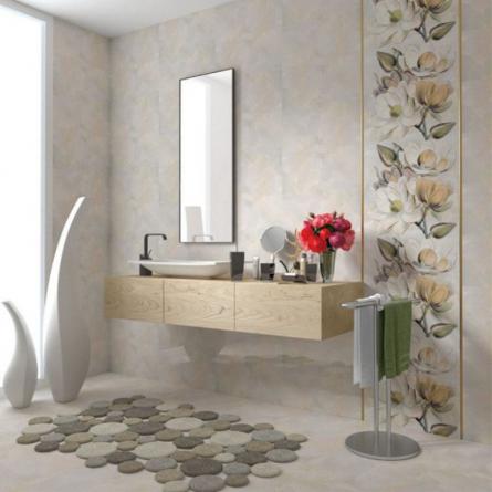 توزیع کننده کاشی سرویس بهداشتی طرح گل