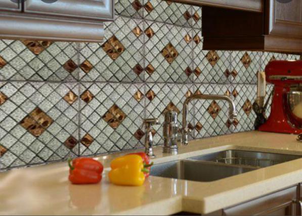 پخش کاشی چسبی آشپزخانه