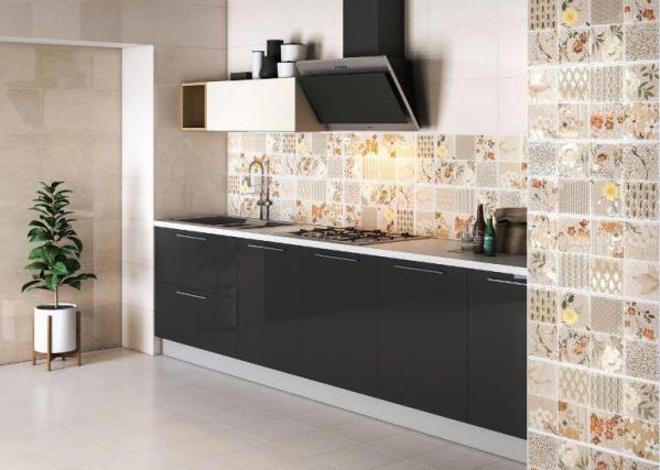 توزیع مستقیم کاشی بین کابینتی مدرن